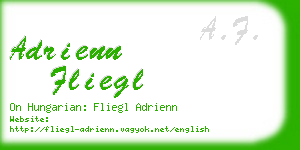 adrienn fliegl business card